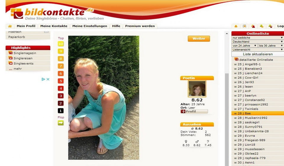 Bildkontakte Test
